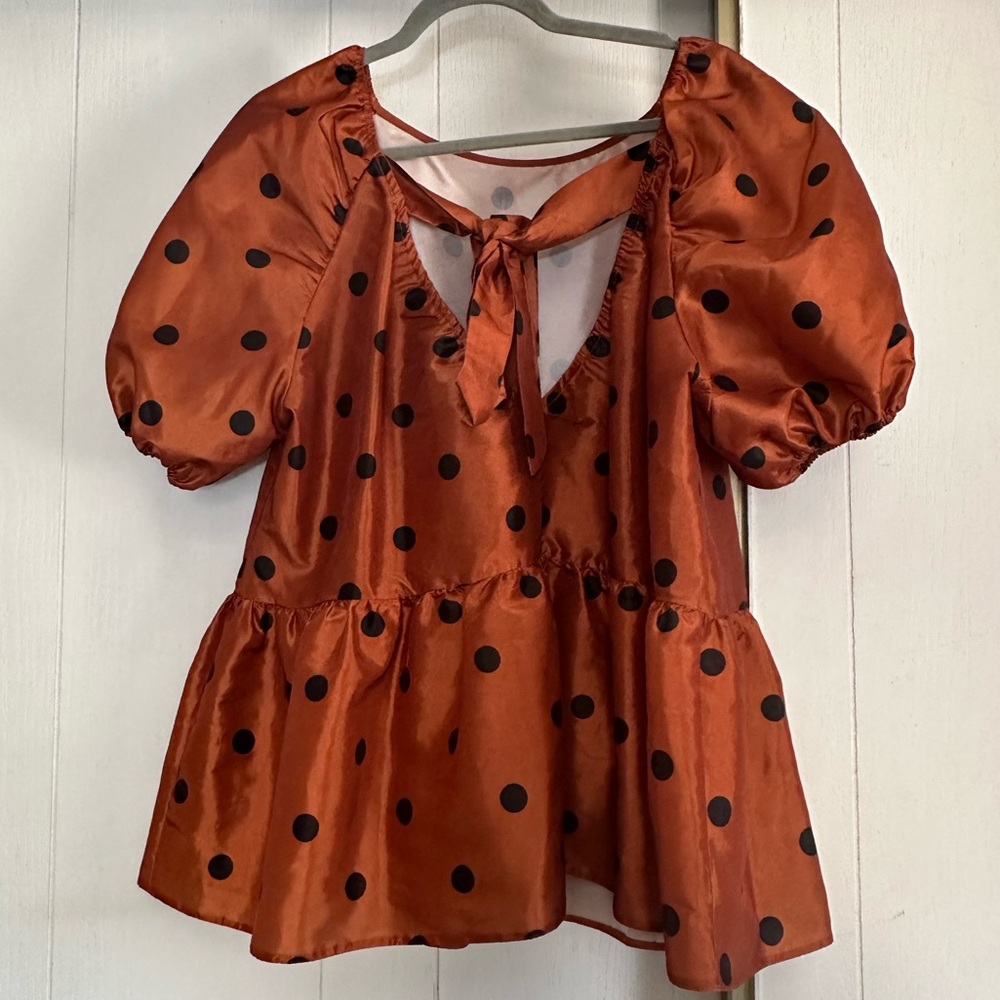 Puffed sleeves Top